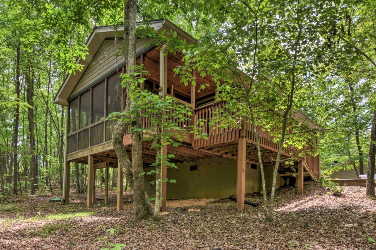 The Honeybee Cabin With Private Porch And Hot Tub Clarkesville Dış mekan fotoğraf