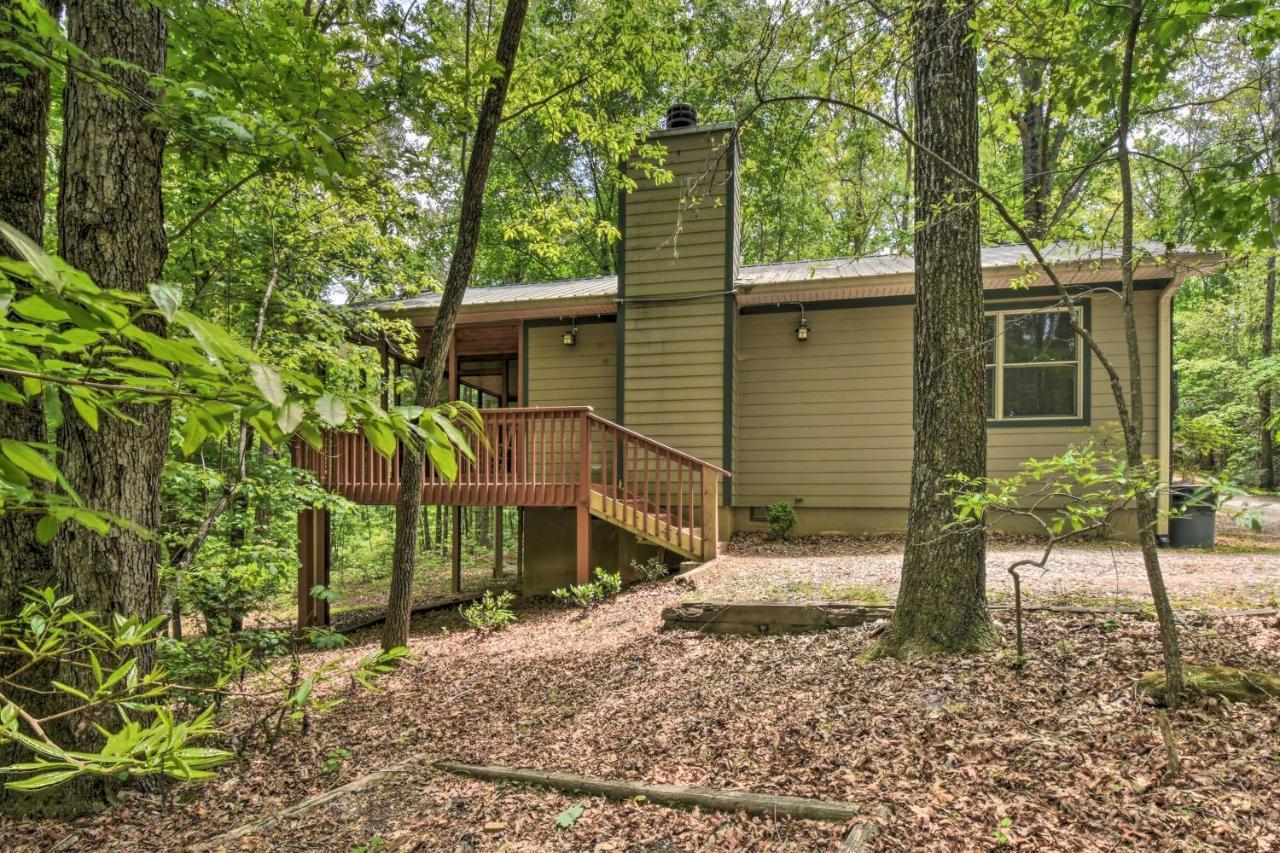 The Honeybee Cabin With Private Porch And Hot Tub Clarkesville Dış mekan fotoğraf